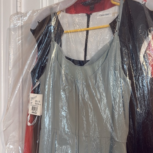 Sage Green David’s Bridal Bridesmaid Dress. - Picture 4 of 4